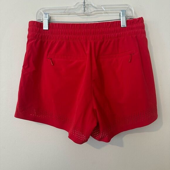Athleta Athletic Red Shorts 0 - Picture 2 of 3